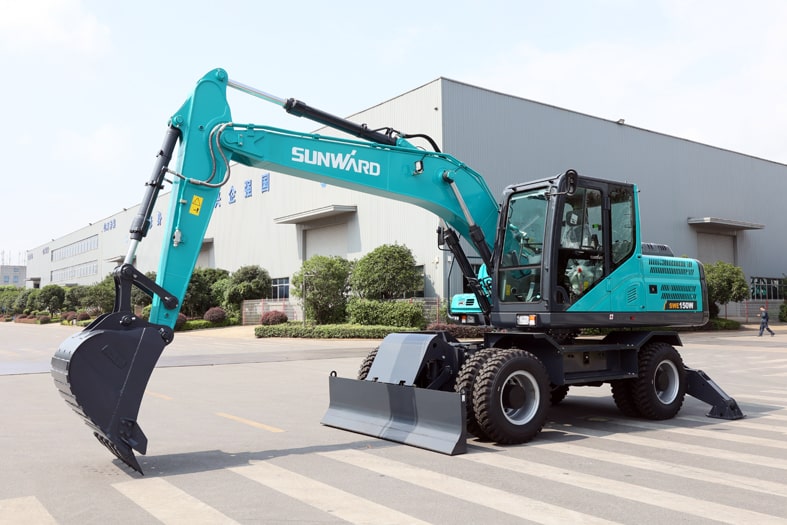 Колёсный экскаватор SWE150W