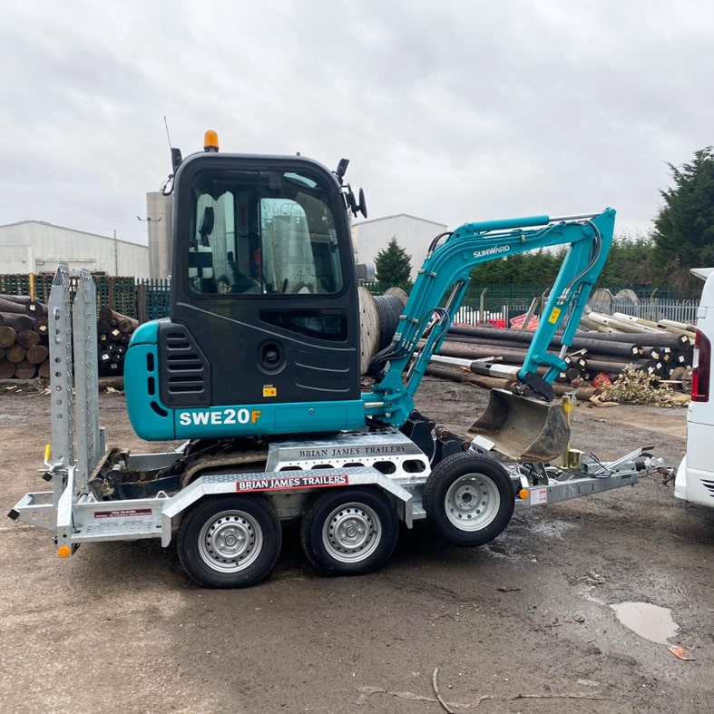 Мини-экскаватор SWE20F