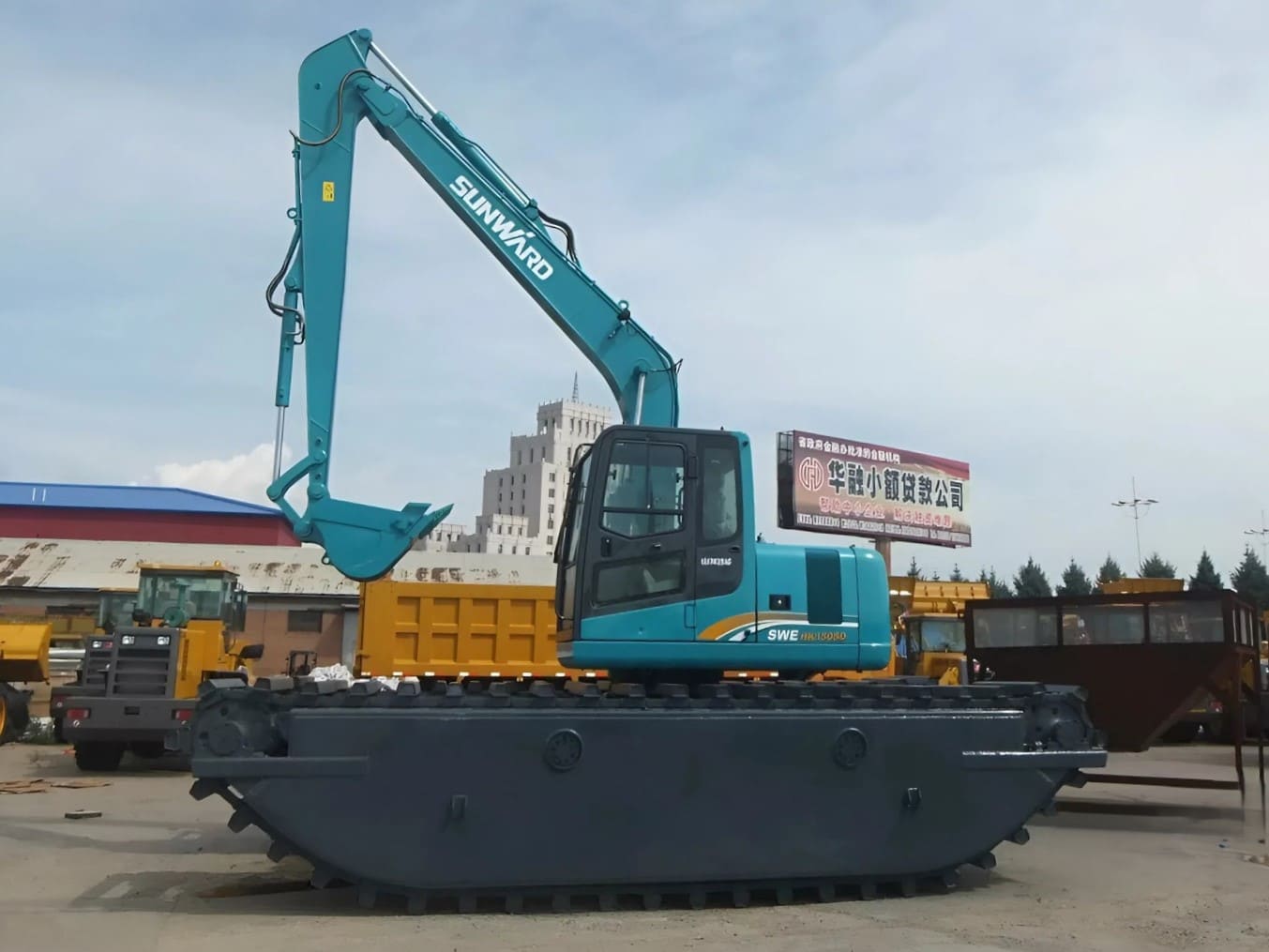 Экскаватор-амфибия SWE15OSD