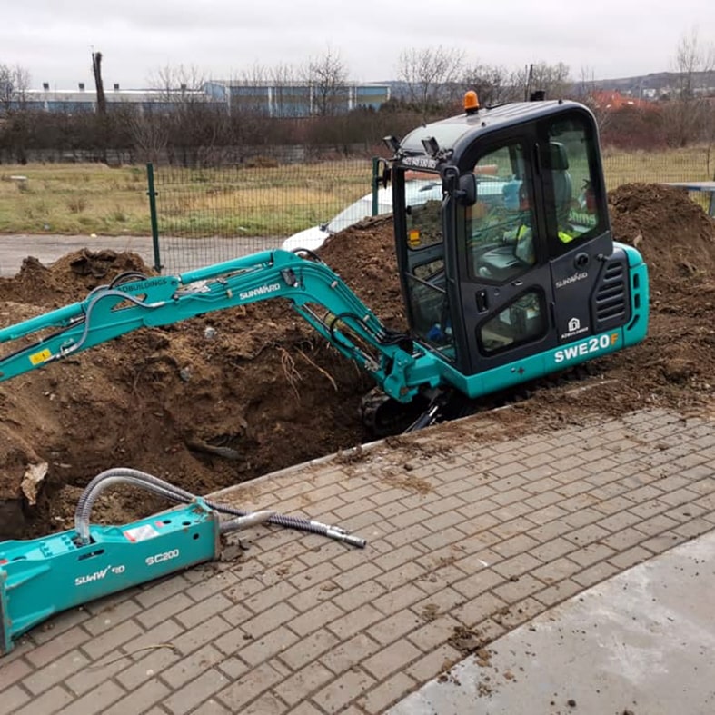 Мини-экскаватор SWE20F