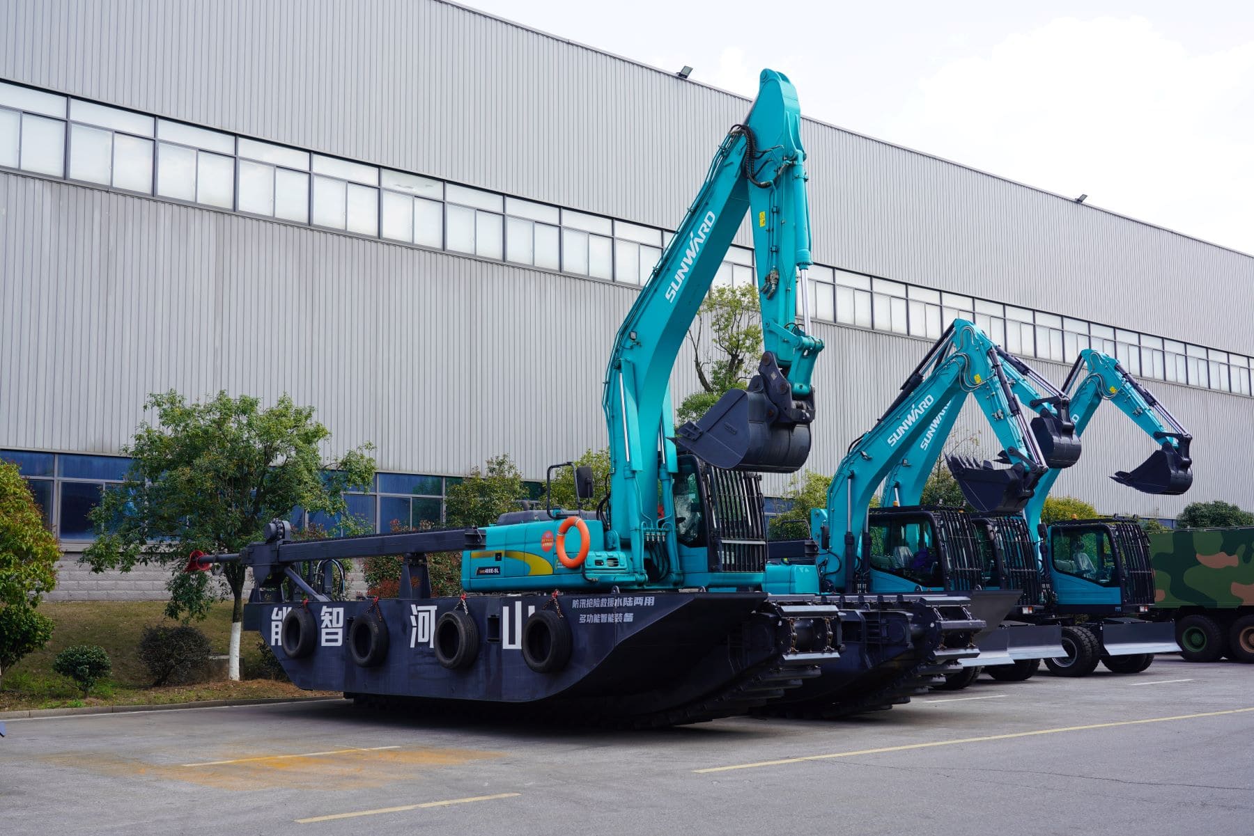 Экскаватор-амфибия SWE15OSD