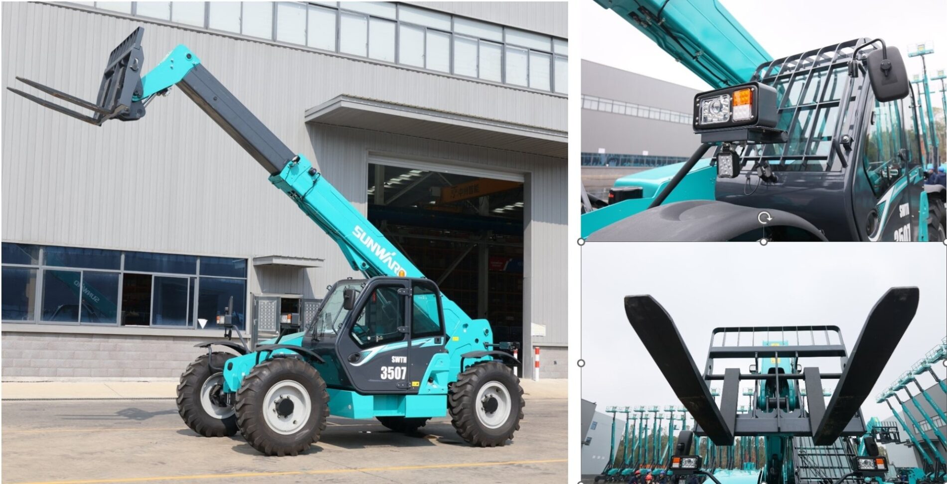 Телескопический погрузчик SWTH3507