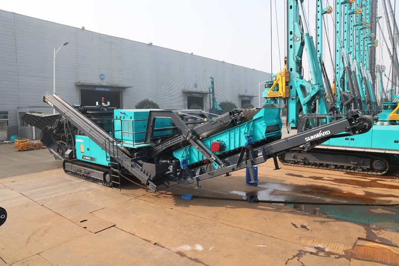 Конусная дробильная установка SP300CE