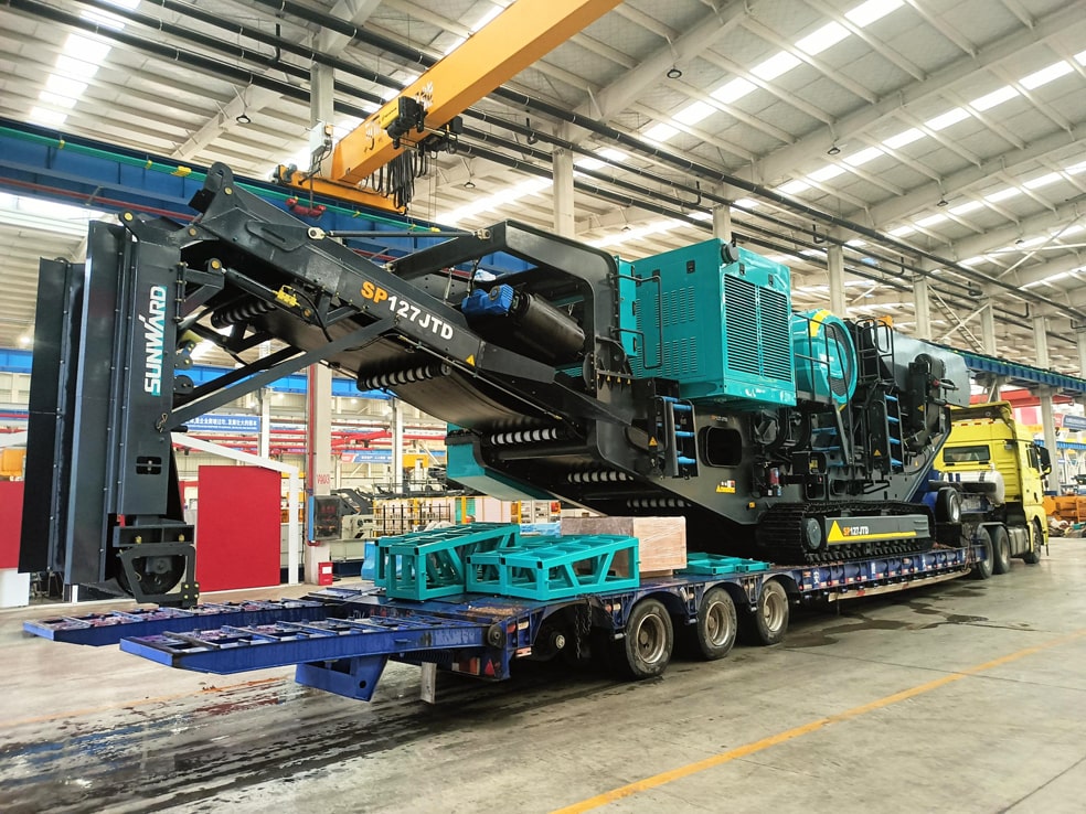Щековая дробильная установка SP127JTD