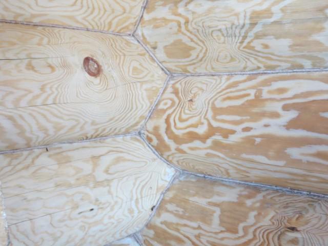 Шлифовка срубов