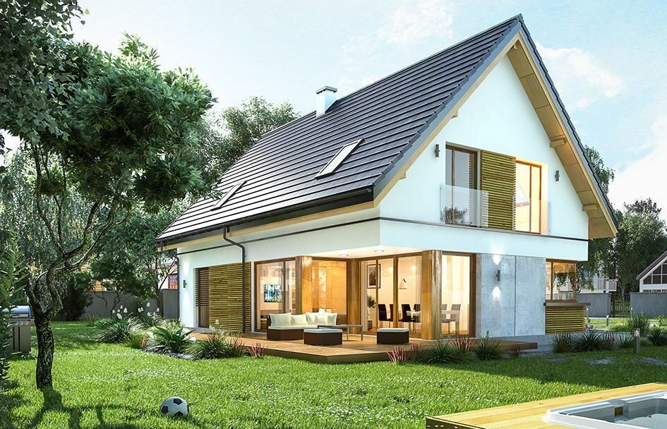 Строительство дома по проекту 55-14, 252 кв.м