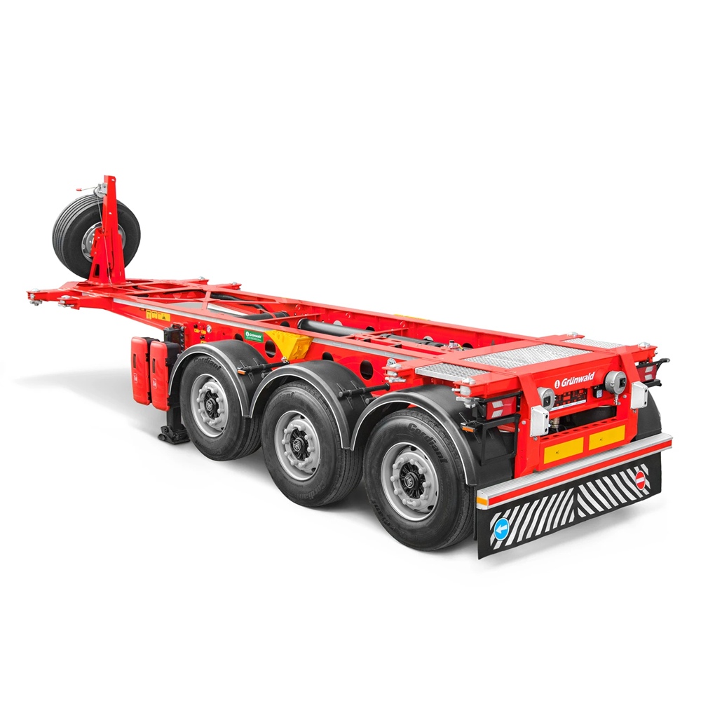 Полуприцеп танк- контейнеровоз Grunwald Gr.TC S3 20FT