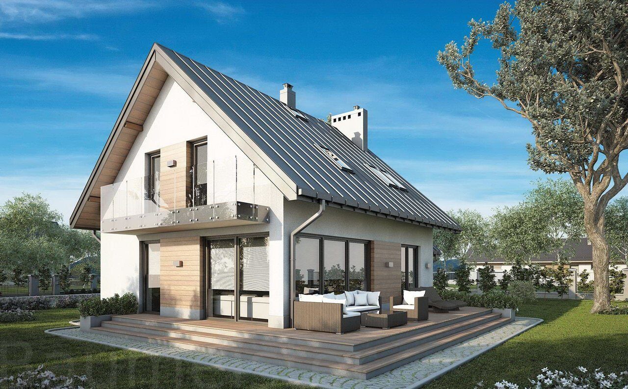 Строительство дома по проекту 55-25, 118 кв.м