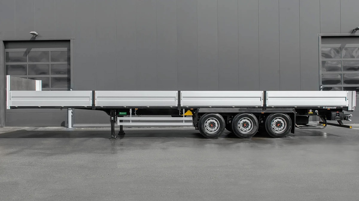 Бортовой полуприцеп Grunwald Gr.OS