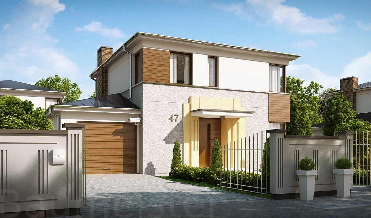 Строительство дома по проекту 15-47, 139 кв.м