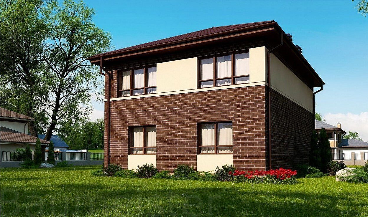 Строительство дома по проекту 15-24, 156,9 кв.м