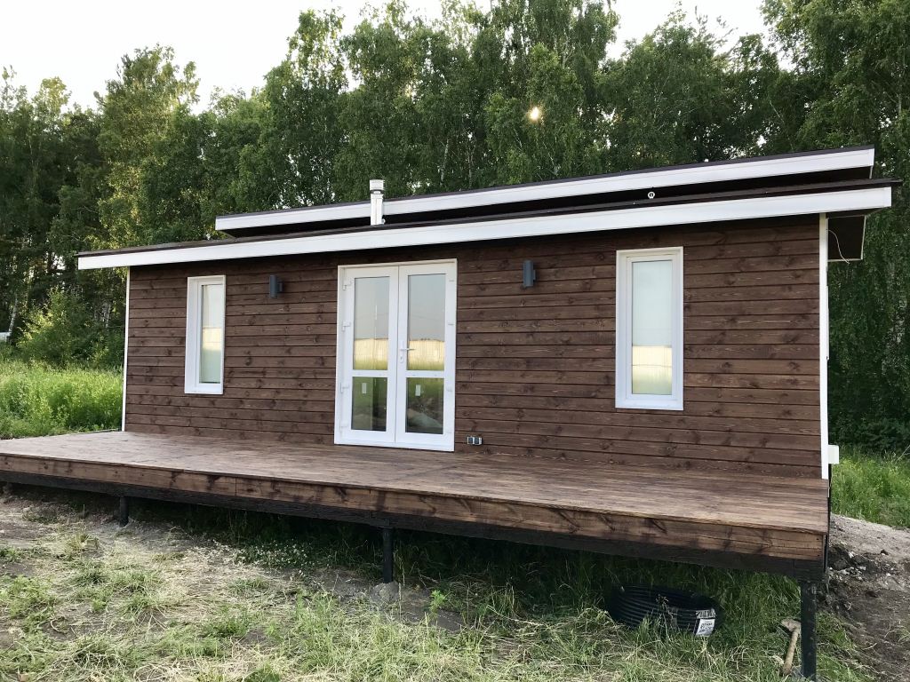 Норвежский дом 52 кв.м. плюс терраса 21 кв.м