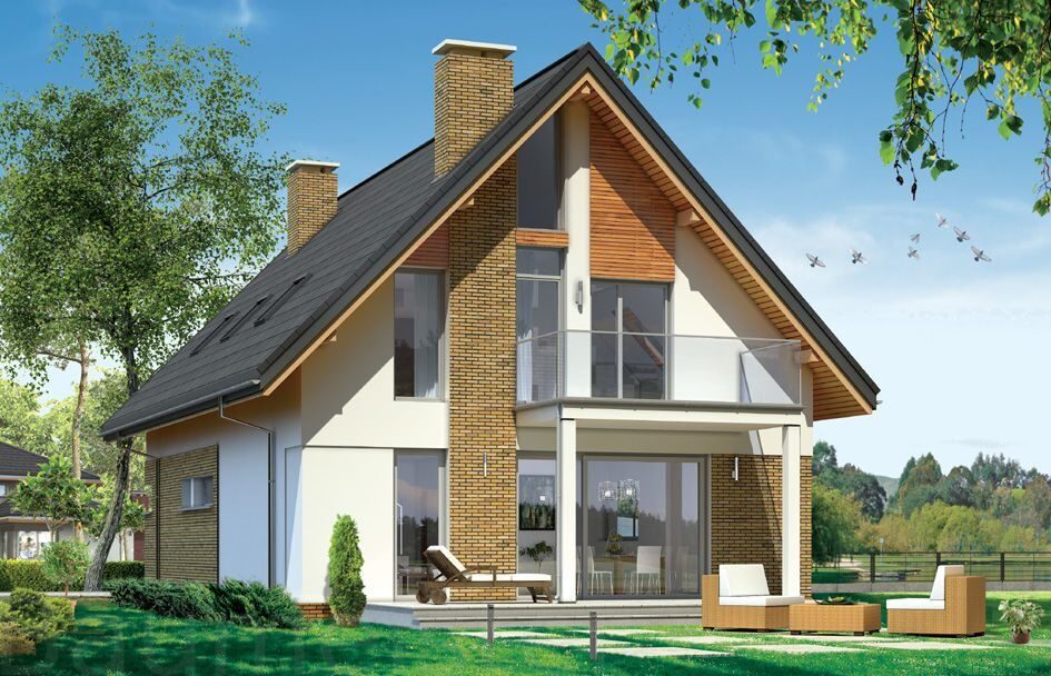 Строительство дома по проекту 39-20, 197 кв.м