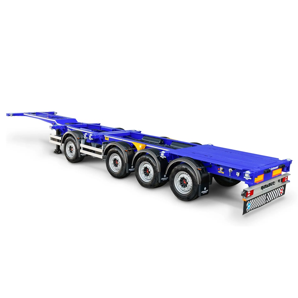 Универсальный полуприцеп контейнеровоз Grunwald Gr.C L4