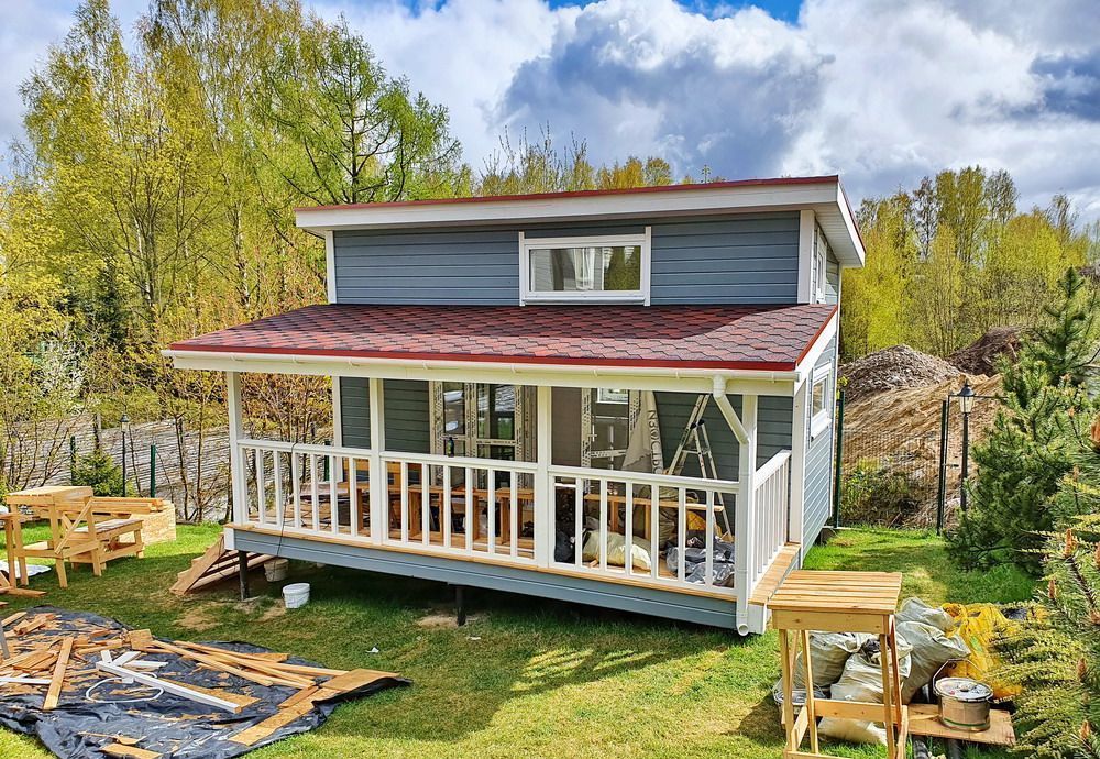 Норвежский дом 21 кв.м, 5х6 м