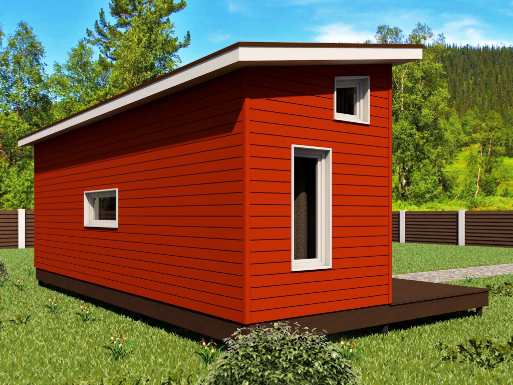 Норвежский дом 29 кв.м. плюс терраса 21 кв.м