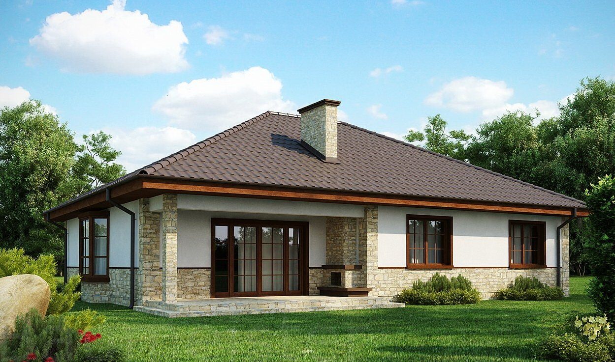 Строительство дома по проекту 60-10, 140 кв.м