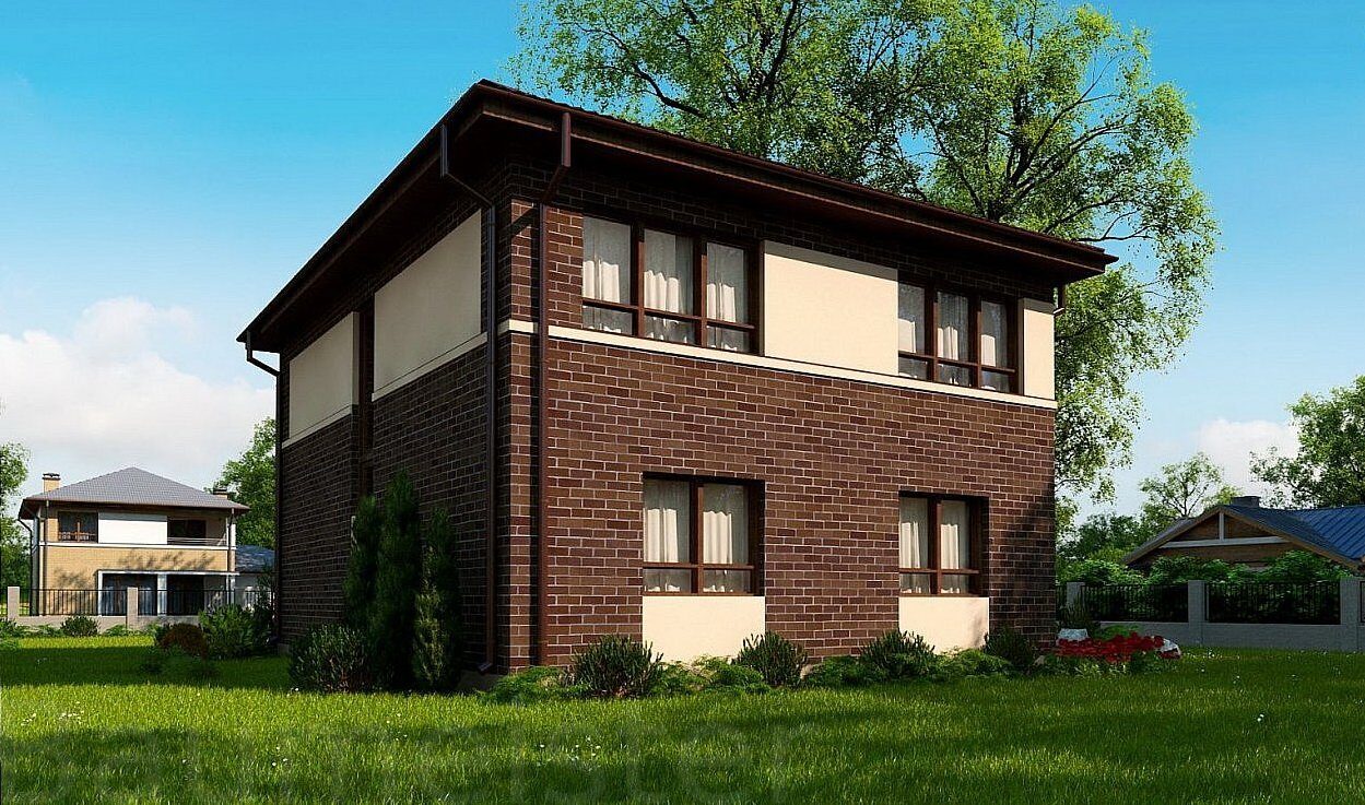 Строительство дома по проекту 15-24, 156,9 кв.м