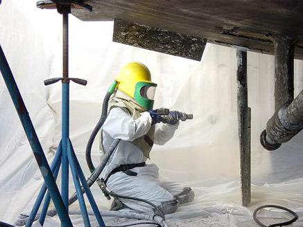 Очистка, удаление краски с корпусов катеров и яхт