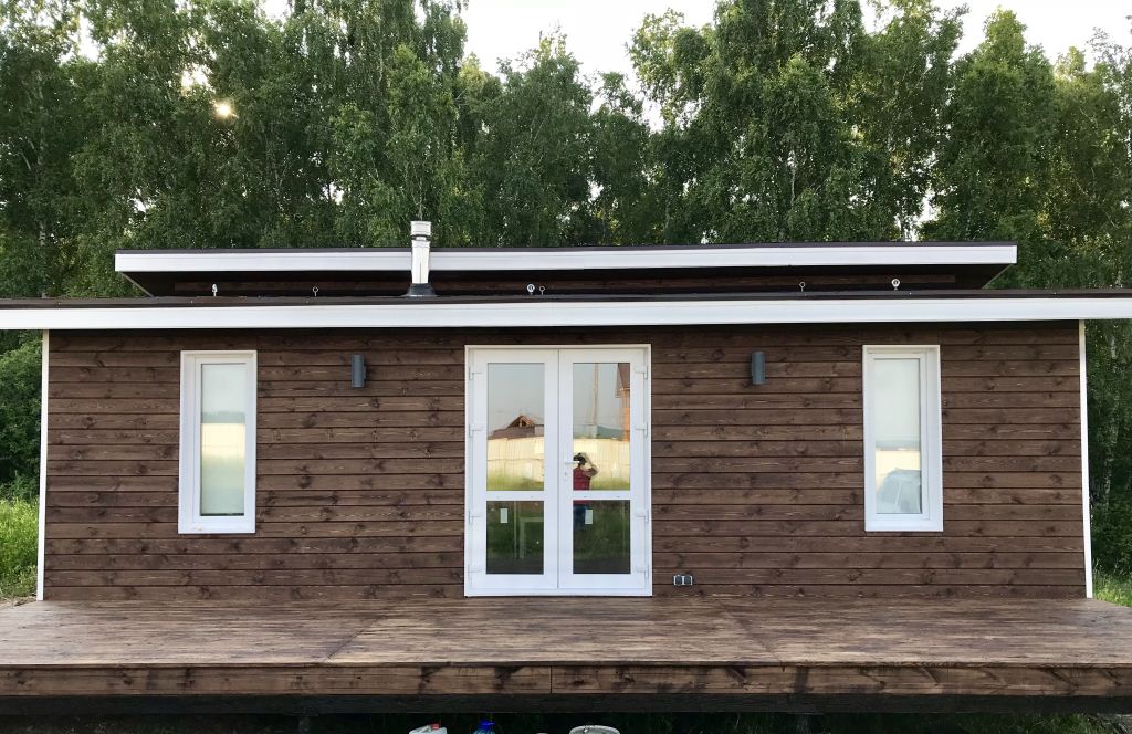 Норвежский дом 52 кв.м. плюс терраса 21 кв.м