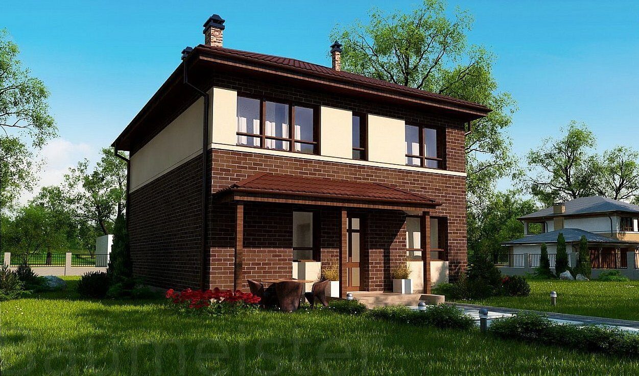 Строительство дома по проекту 15-24, 156,9 кв.м