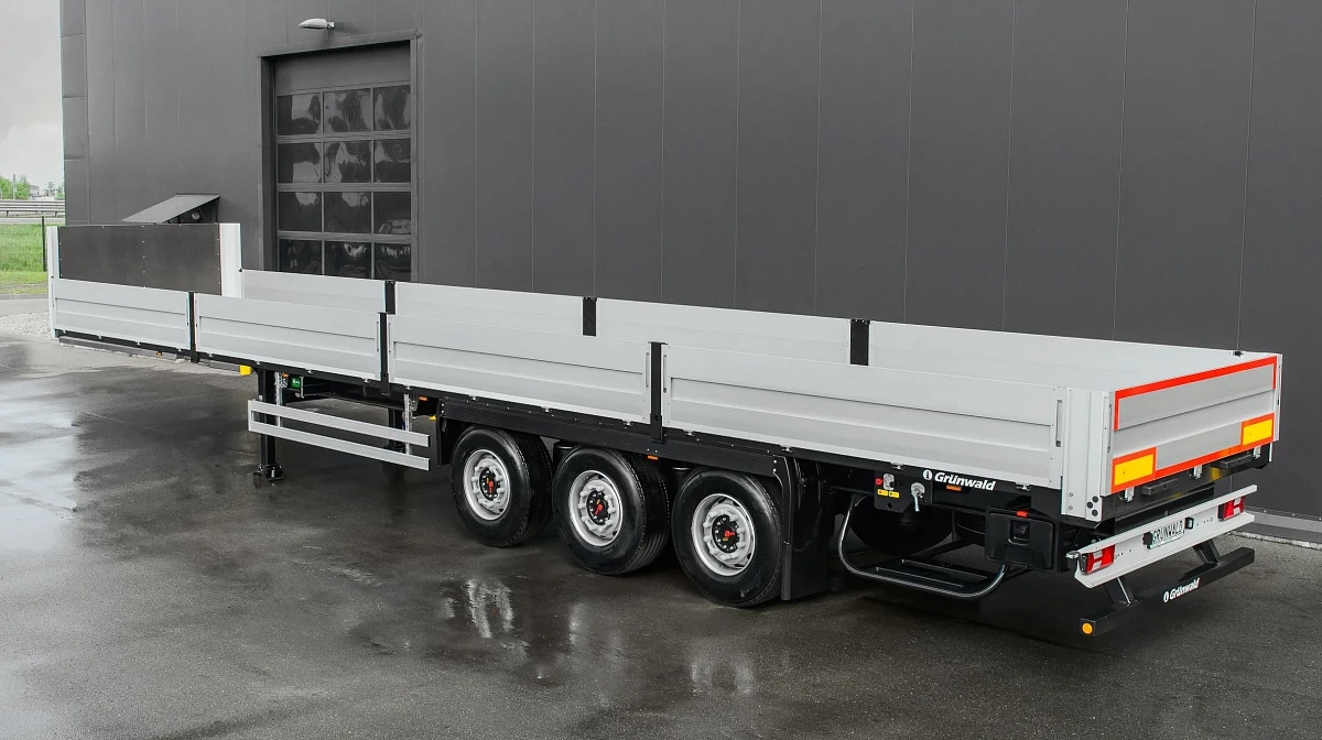 Бортовой полуприцеп Grunwald Gr.OS