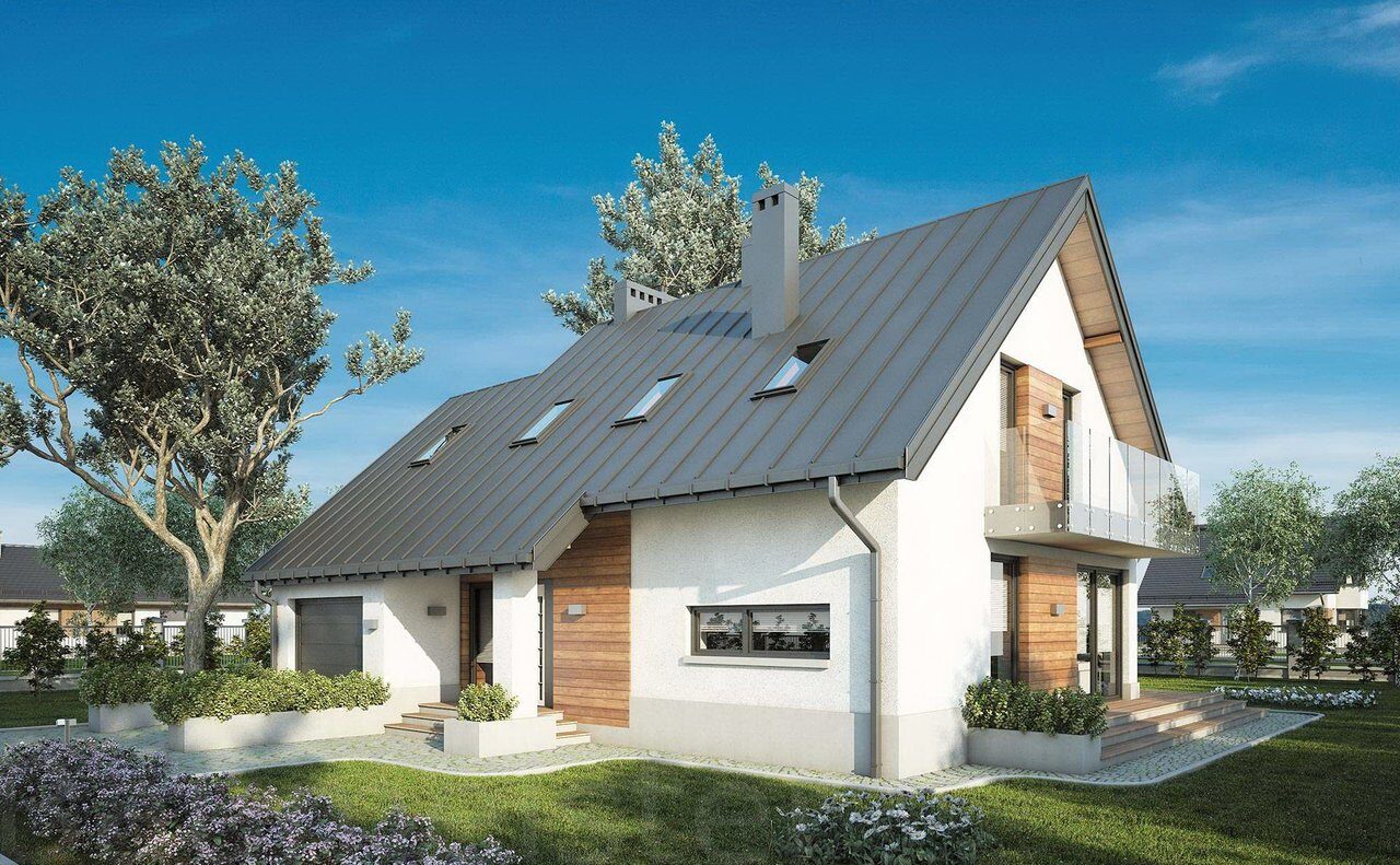 Строительство дома по проекту 55-25, 118 кв.м