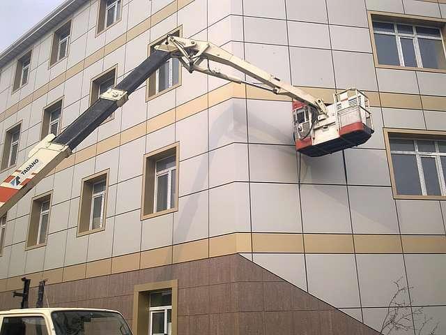 Мойка, очистка фасадов