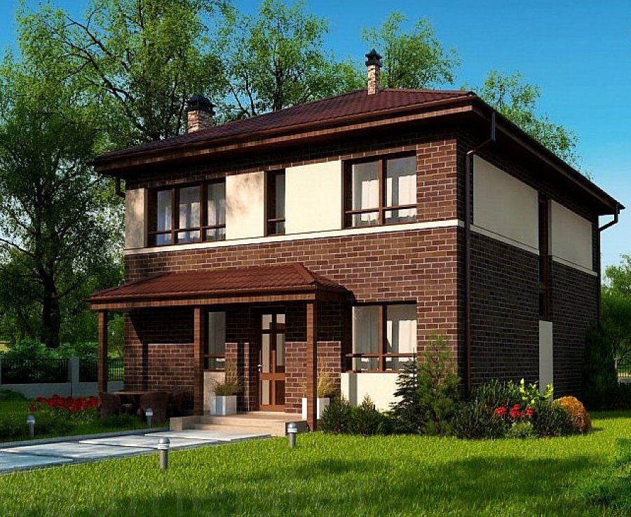 Строительство дома по проекту 15-24, 156,9 кв.м