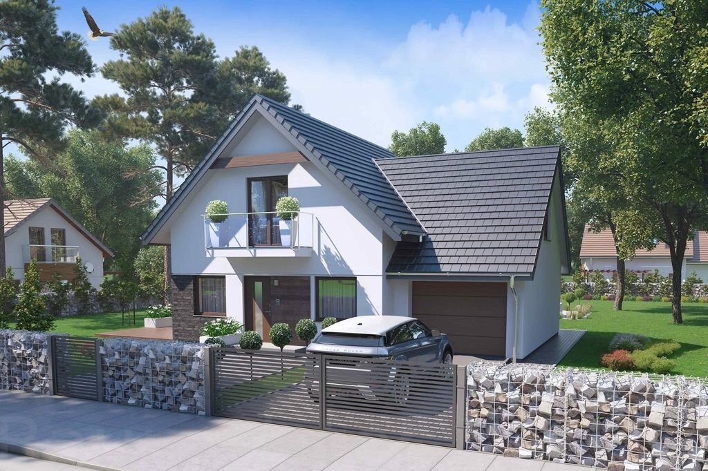 Строительство дома по проекту 15-84, 147 кв.м