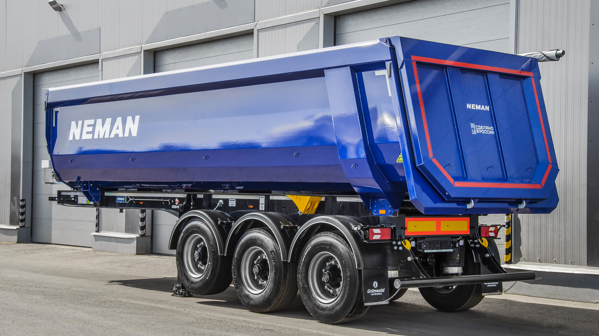 Самосвальный полуприцеп Neman N.T31 SH
