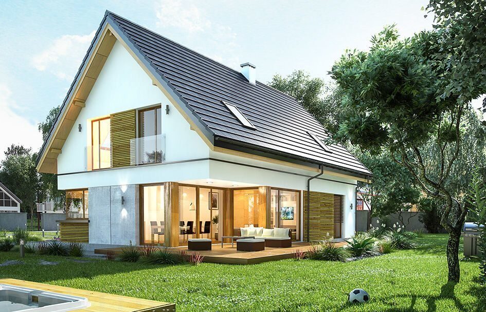 Строительство дома по проекту 55-14, 252 кв.м