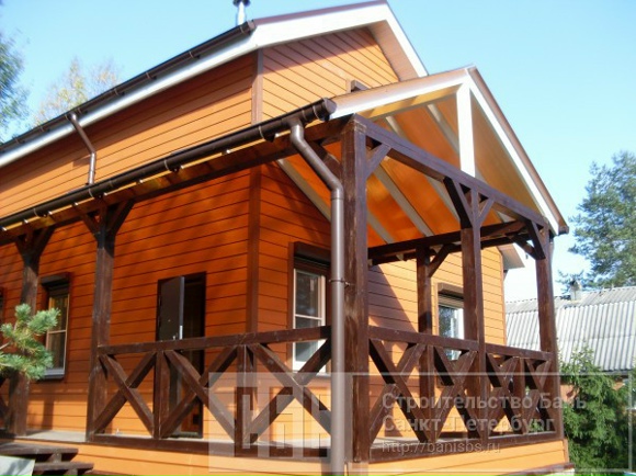 Каркаснощитовой дом 7х9м