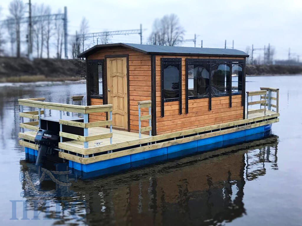 Плавдача Остров 25 для водных прогулок, охоты, рыбалки и перевозки грузов