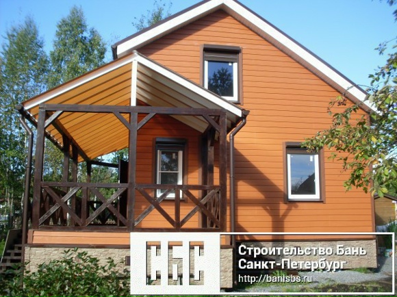 Каркаснощитовой дом 7х9м