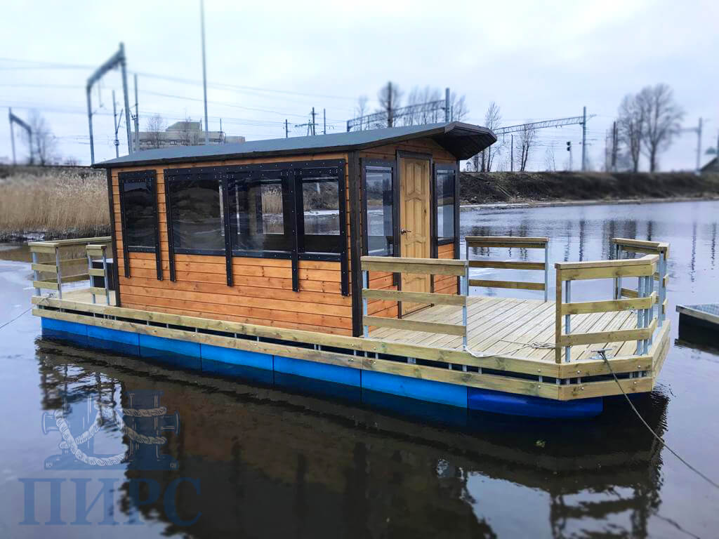 Плавдача Остров 25 для водных прогулок, охоты, рыбалки и перевозки грузов