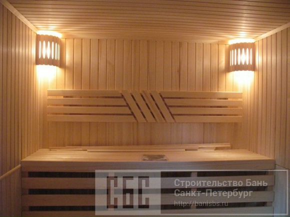 Сруб бани 5х6м из профилированного бруса