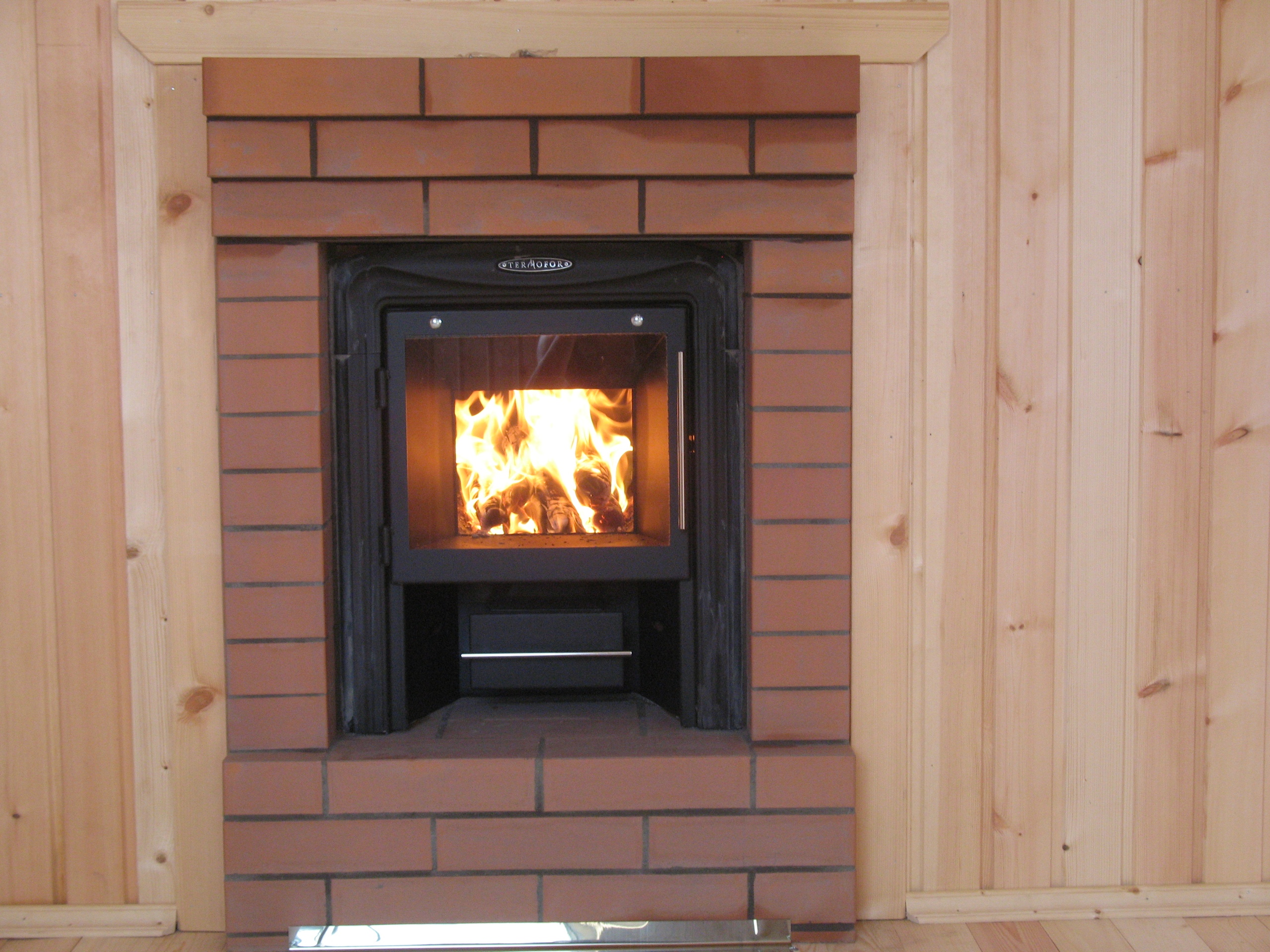 Брусовая баня 4х6 с террасой 12,75кв.м