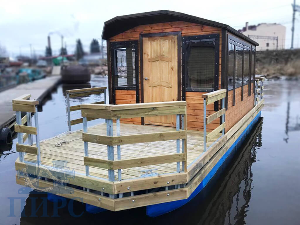 Плавдача Остров 25 для водных прогулок, охоты, рыбалки и перевозки грузов