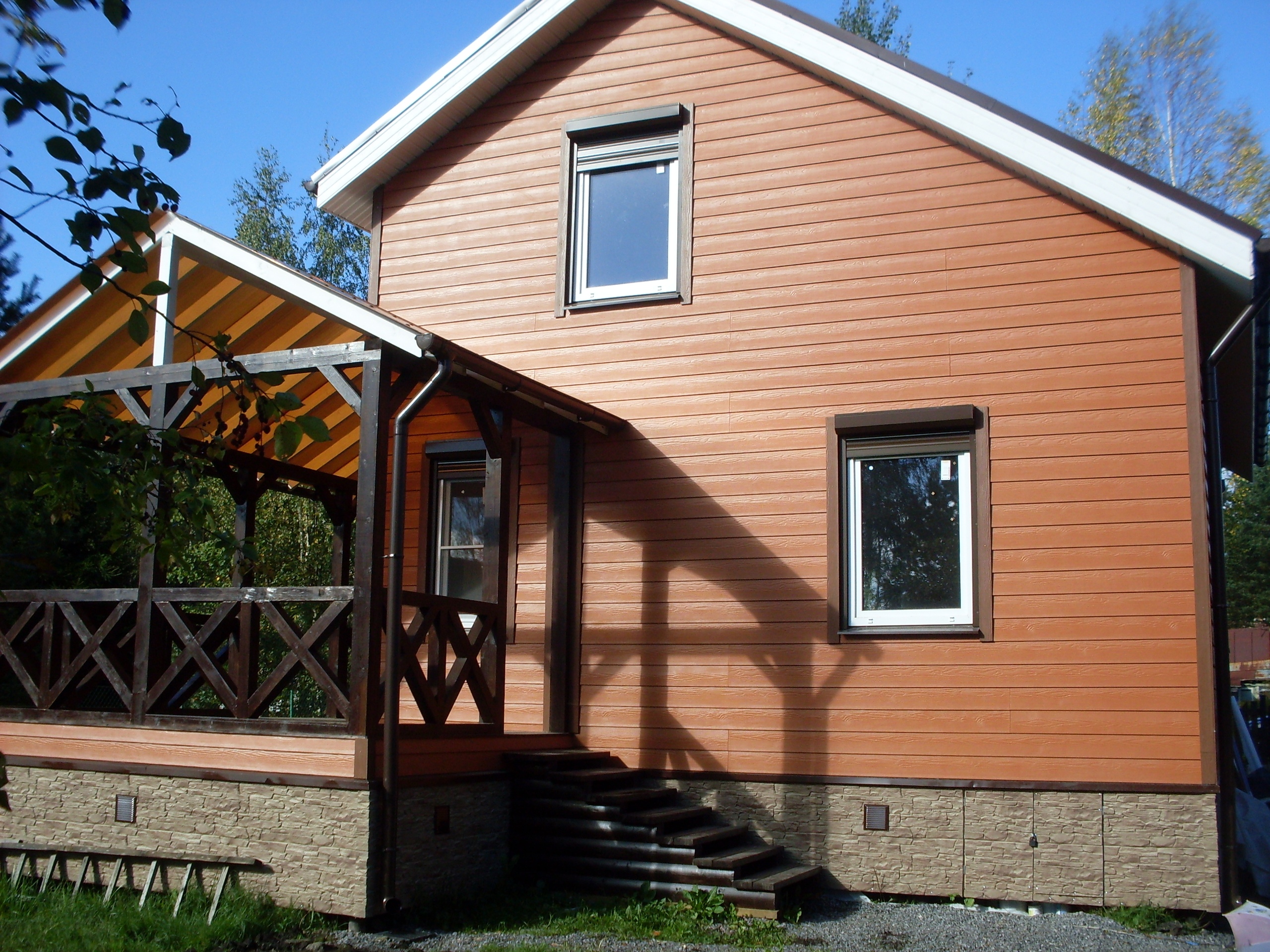 Каркаснощитовой дом 7х9м