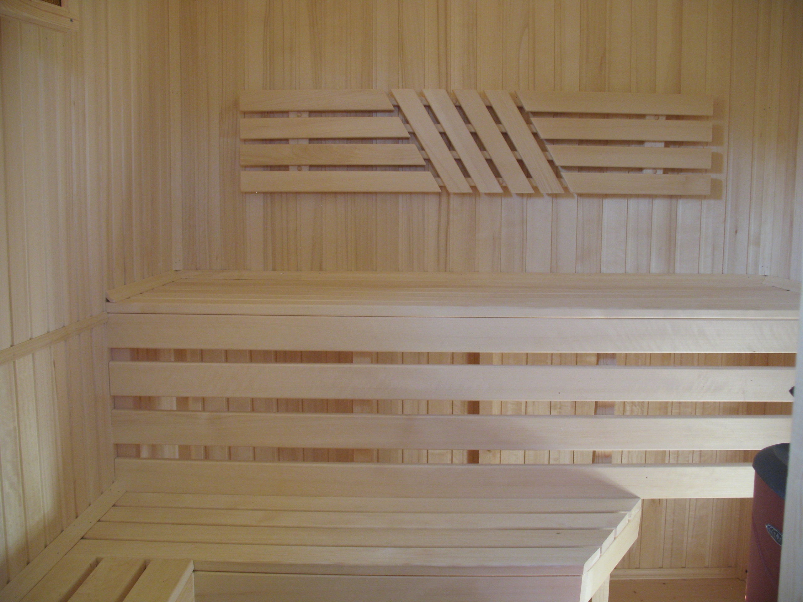 Сруб бани 4х6м из профилированного бруса 150х150мм Популярный проект