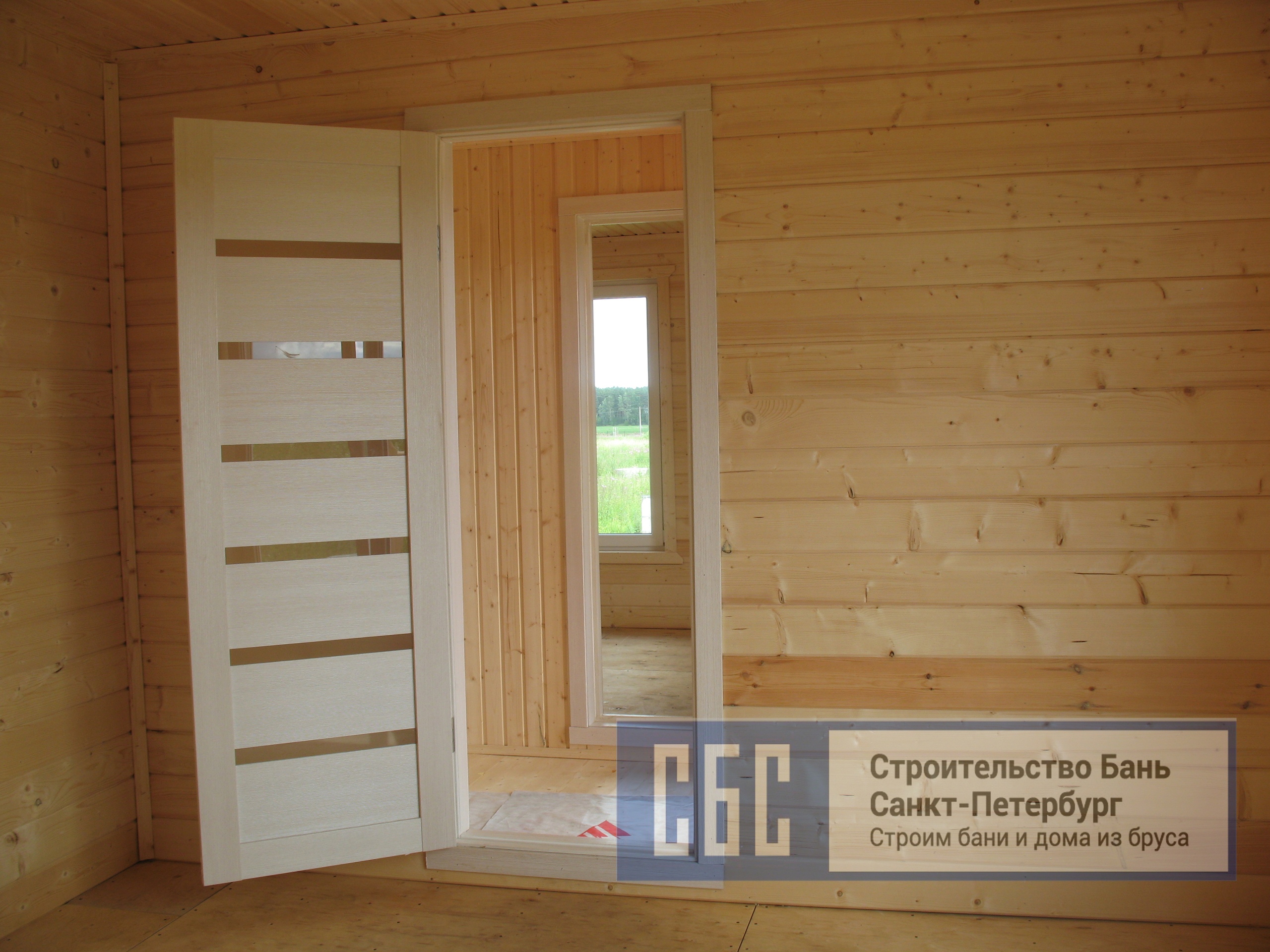 Баня брусовая 6х9м