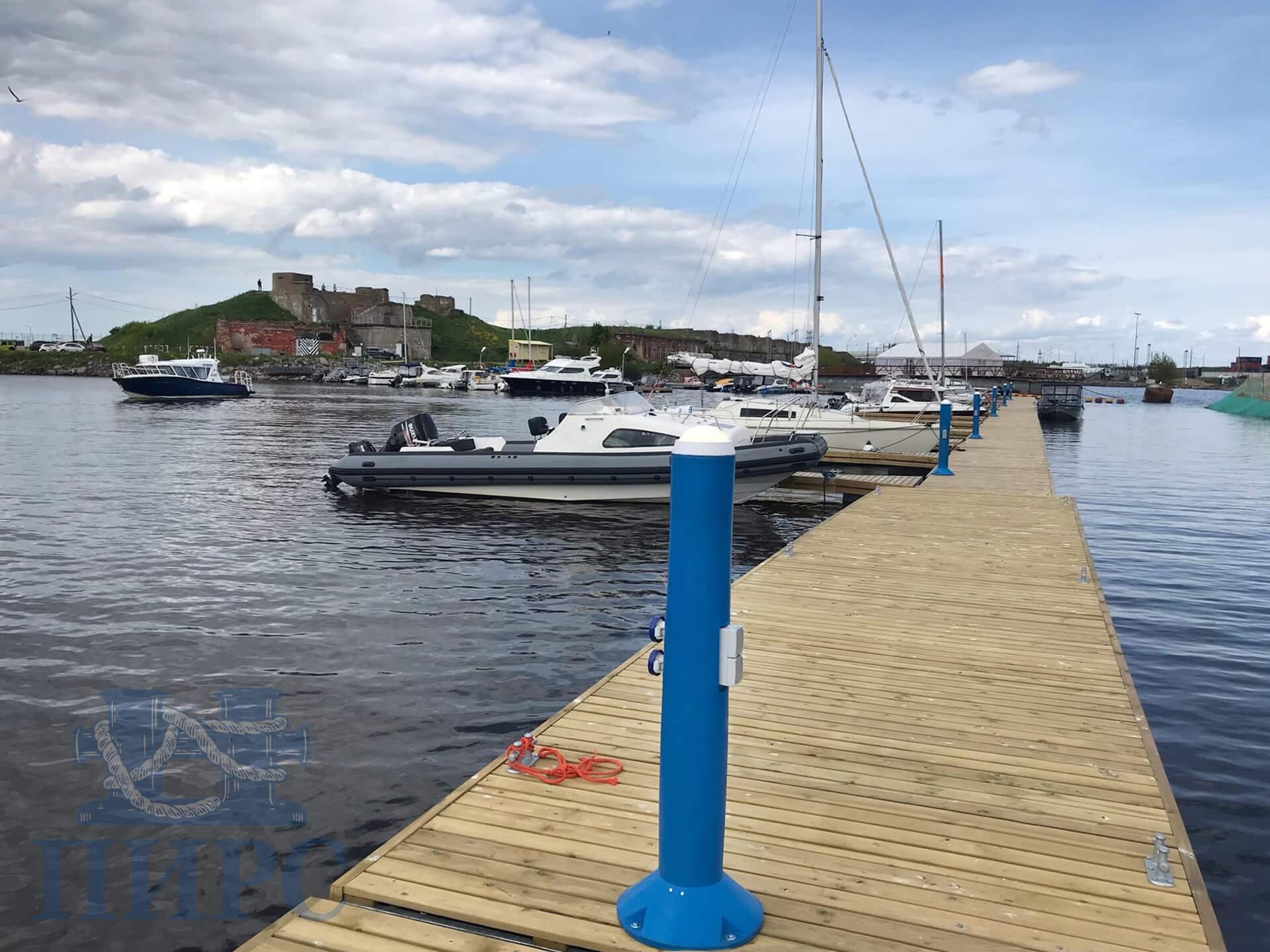 Причал для яхт и катеров Затон-12