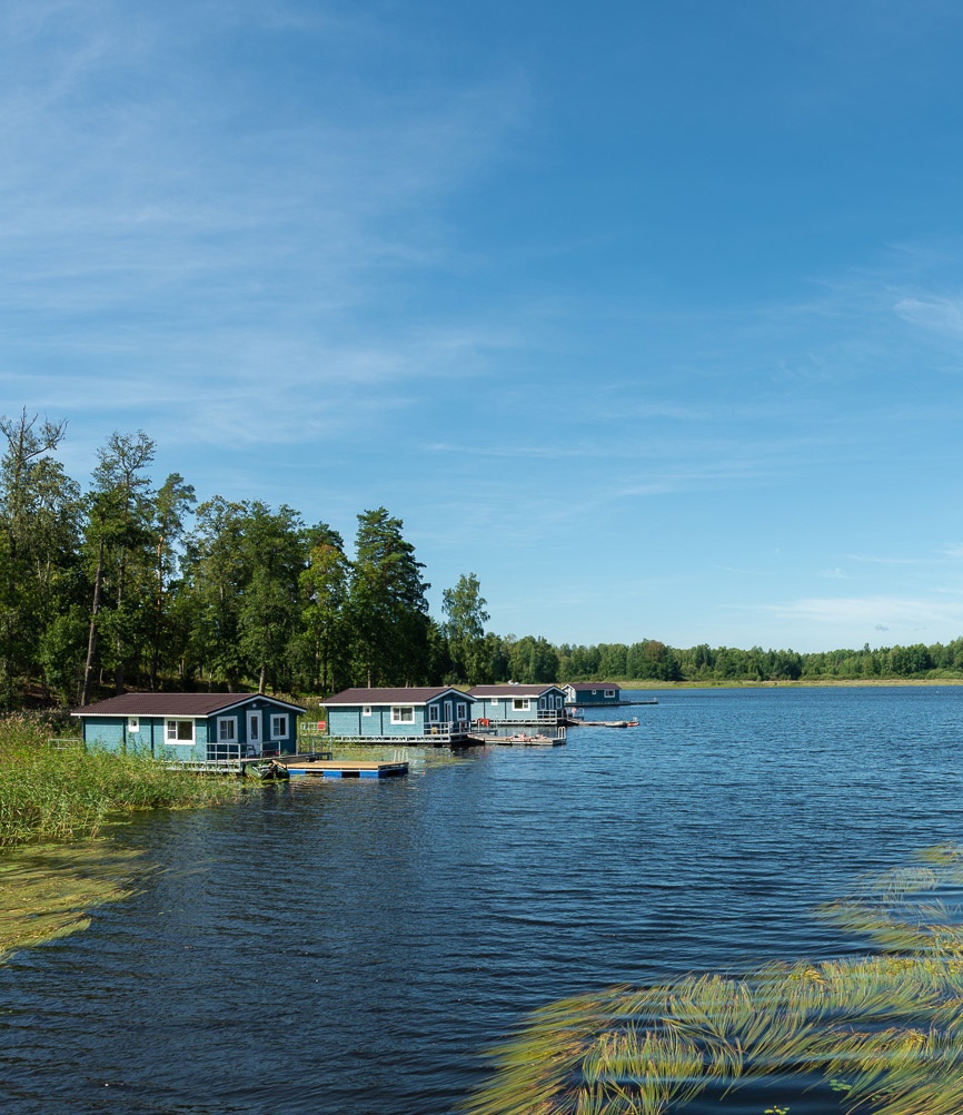 Понтонная площадка для плавдома «Остров-90»