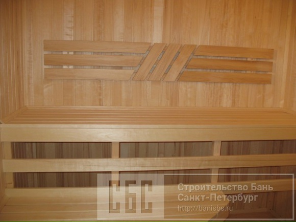 Сруб бани 4х7м из профилированного бруса 100х150мм с террасой 1,5х3м